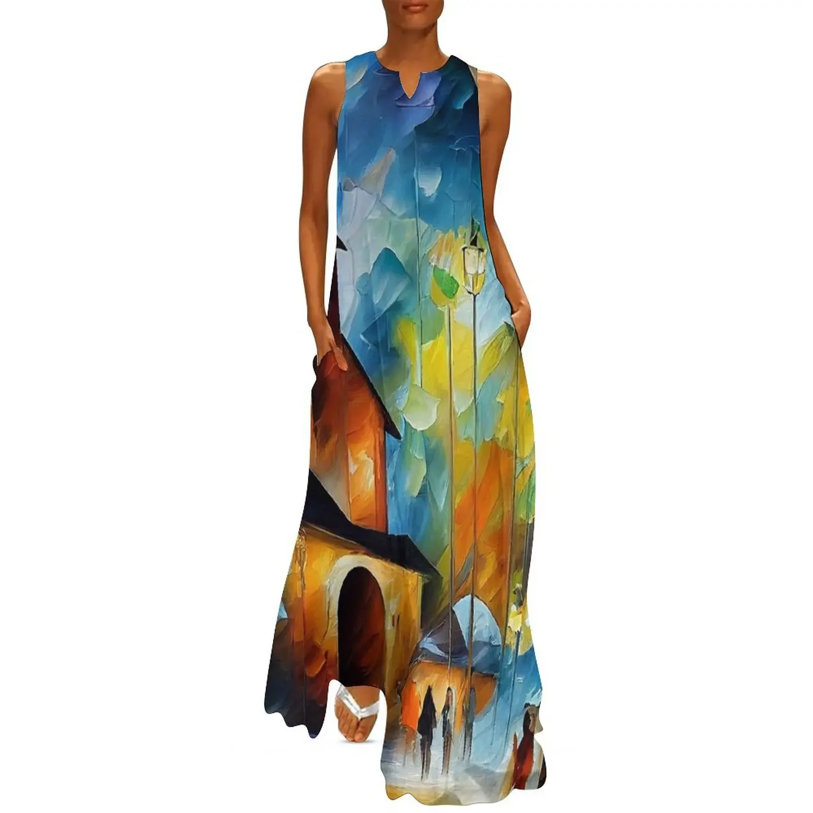 

Nativity Scene Christmas Long Dress evening dresses women women party dresses dresses for official occasions Dress