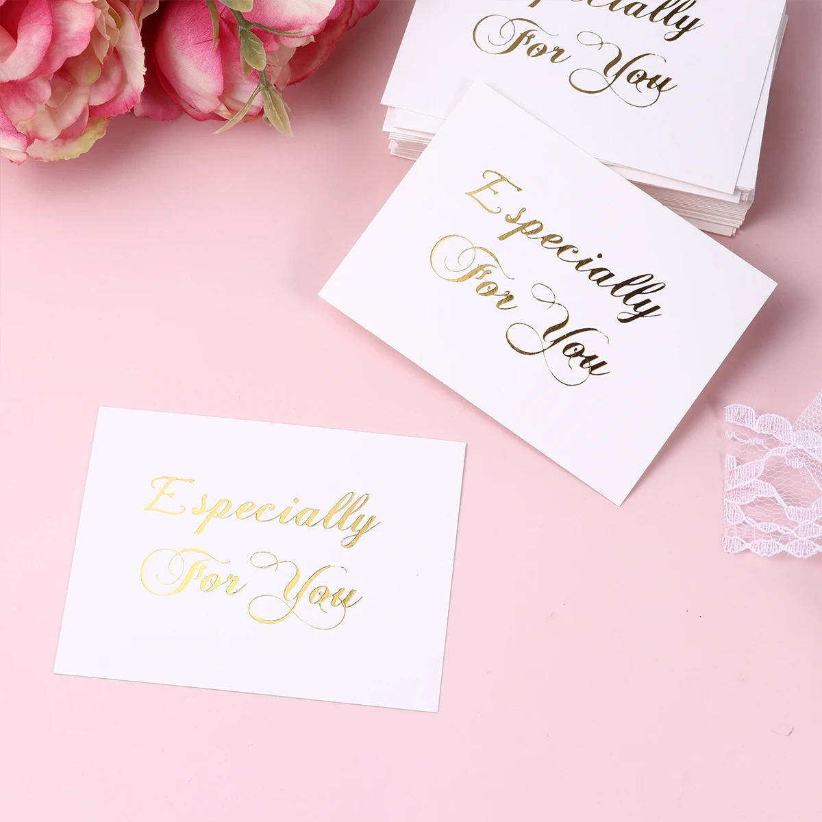 

50 Pcs Thank You Cards with Envelopes Wedding Invitation Appreciation