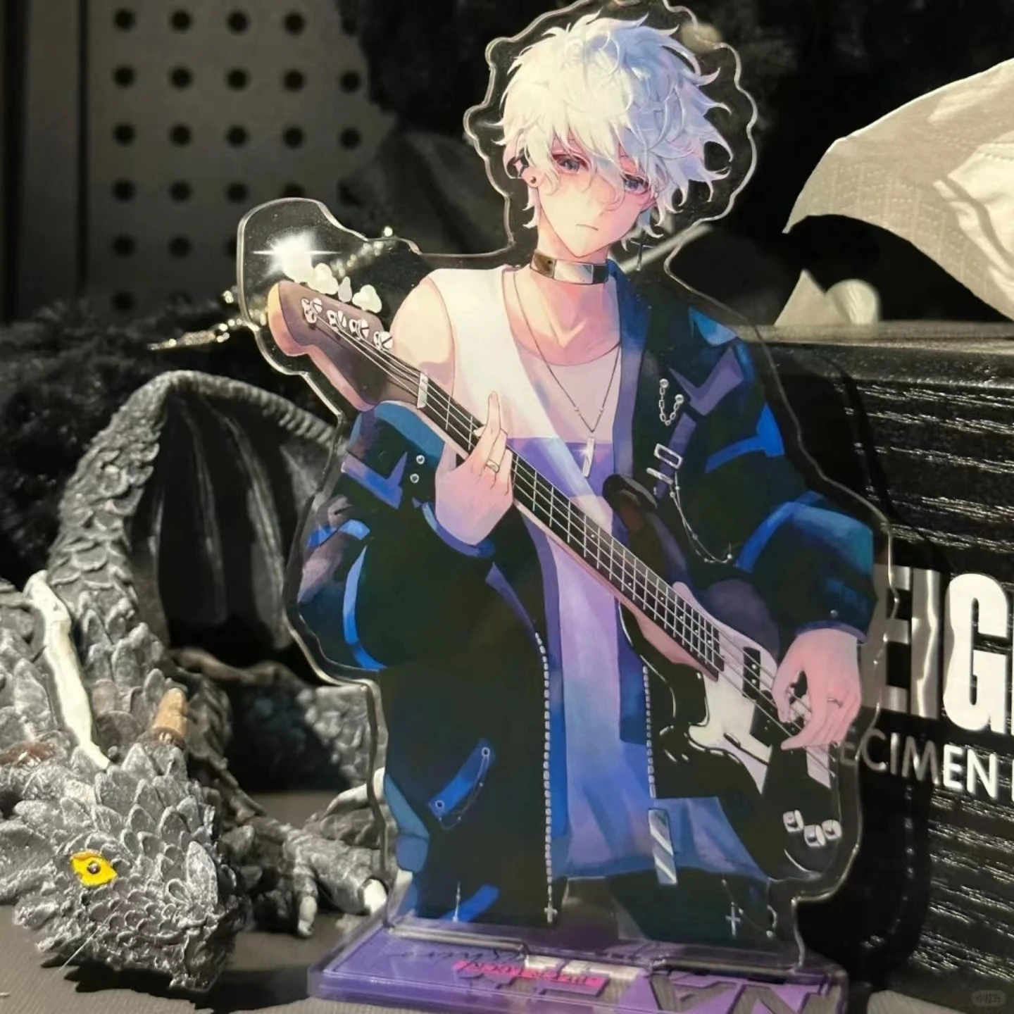 

Anime BLUE LOCK Nagi Seishiro Cosplay High Appearance Level Guitarist Acrylic Standing Sign Decoration Send Friend Xmas Gift