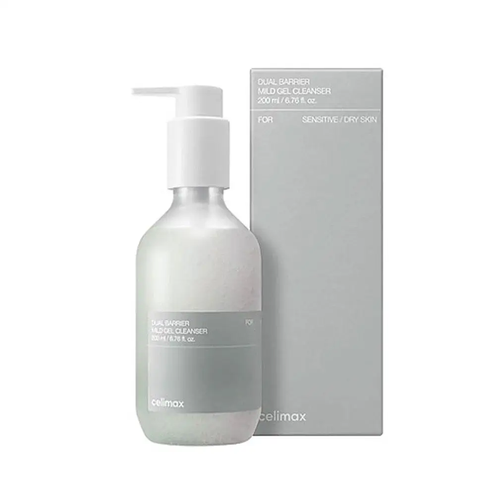منظف جل تنظيف لطيف ذو حاجز مزدوج للبشرة الحساسة/الجافة، تنظيف عميق بدون بقايا يهدئ الازعاج الاحمرار #2