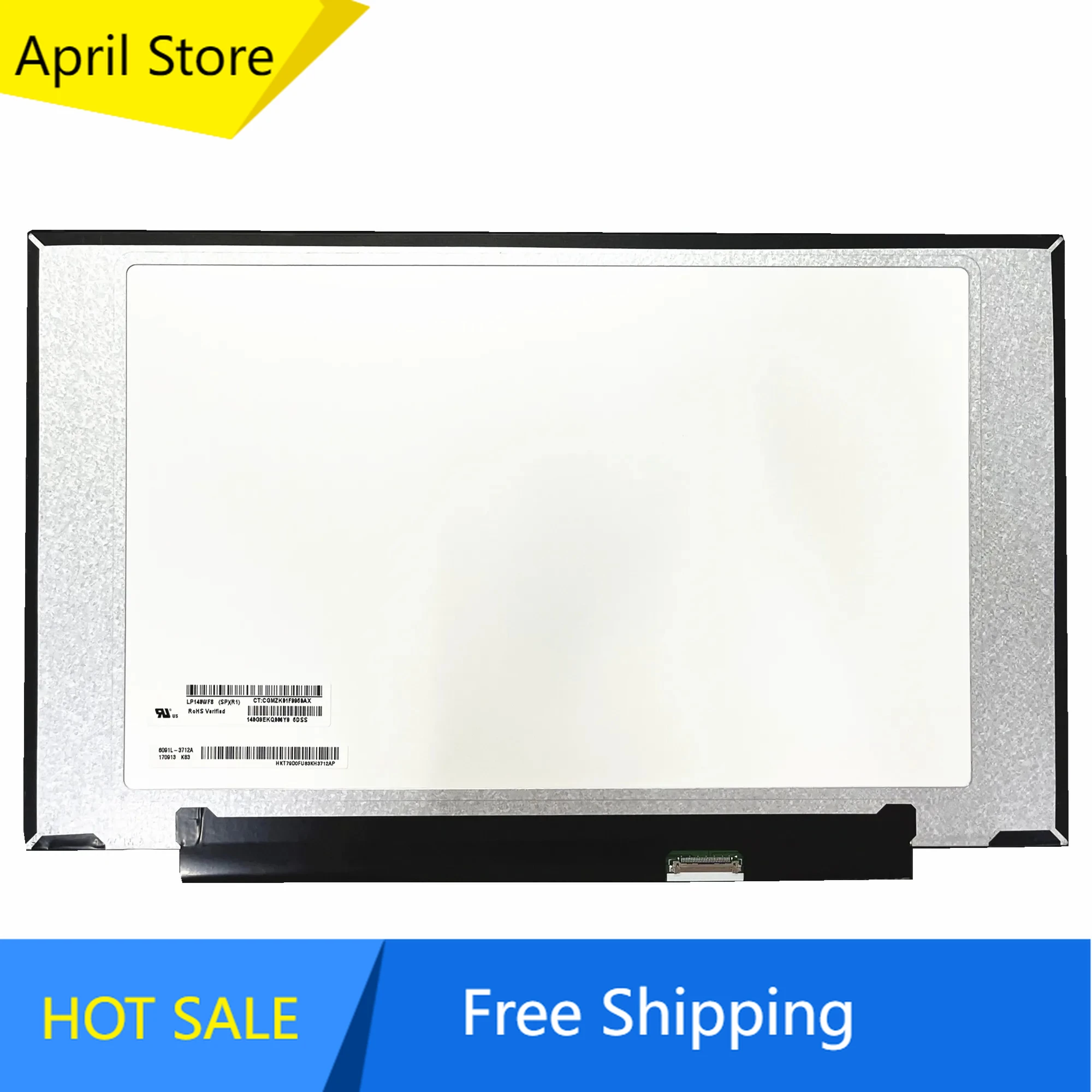 LP140WF8-SPR1 LP140WF8-SPR9 LP140WF8-SPQ1 SPF1 14.0'' Laptop LCD Screen IPS 1920*1080 EDP 30 Pins