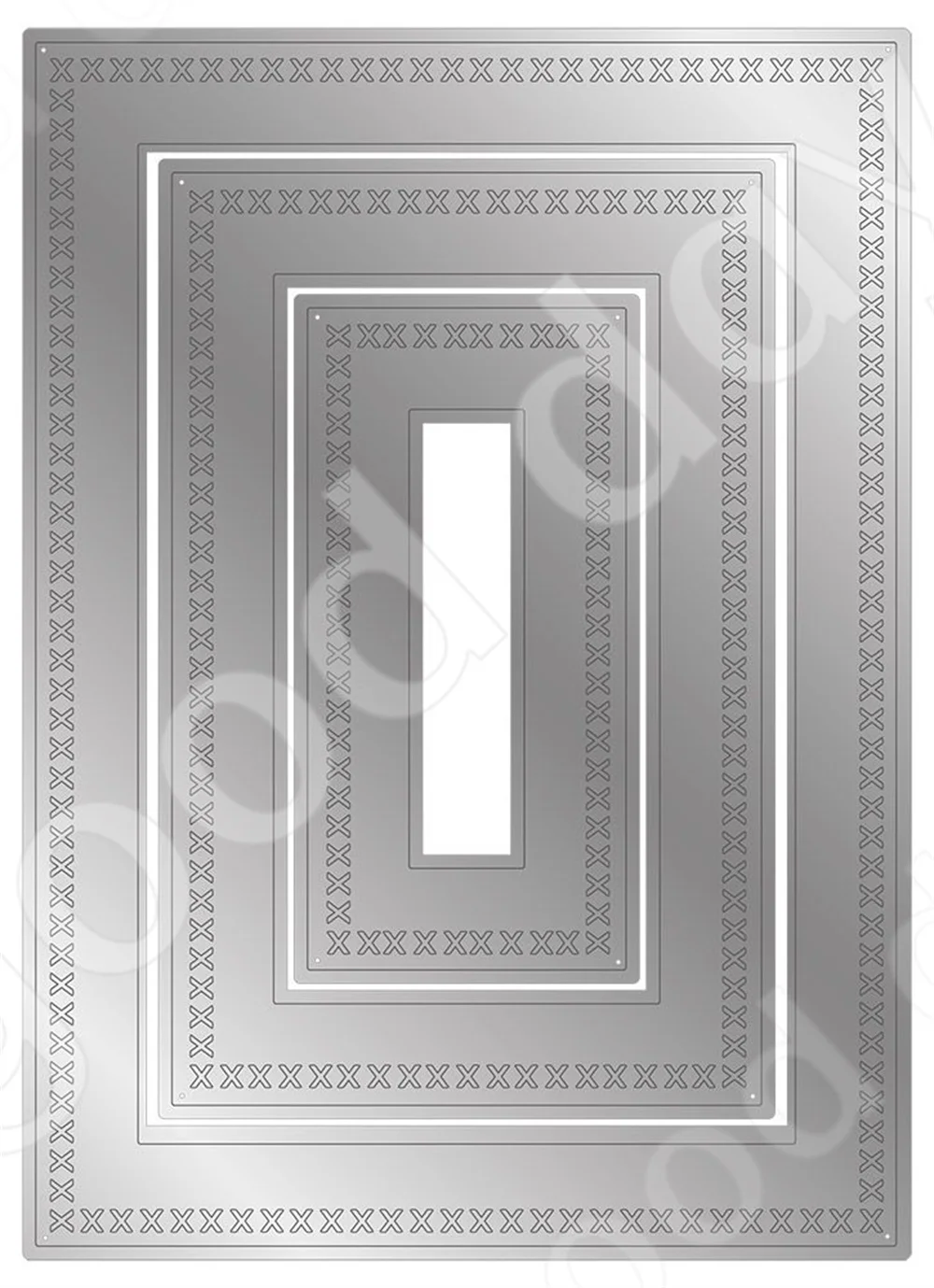 Troqueles de corte de Metal rectangulares de punto de cruz para decoración de diario, plantilla de grabado, tarjeta artesanal hecha a mano, novedad de 2022