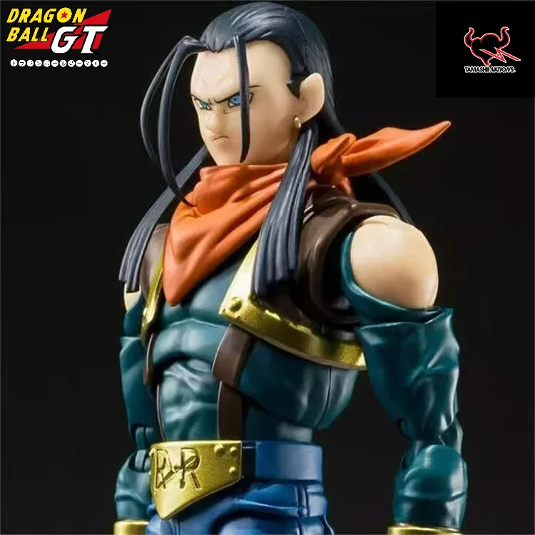 

Bandai Soul-ограниченный SHF Dragon Ball Dragon Ball GT Super 17, идеальный искусственный человек, готовый искусственный