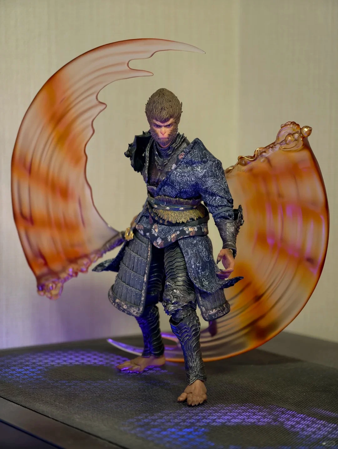 متوفر في المخزون INART MORFIG 1/12 MAG-G0002 أسطورة سوداء وو كونج مجموعة درع برونزية مقاس 6 بوصة مجموعة كاملة من زخرفة شخصيات الحركة #4