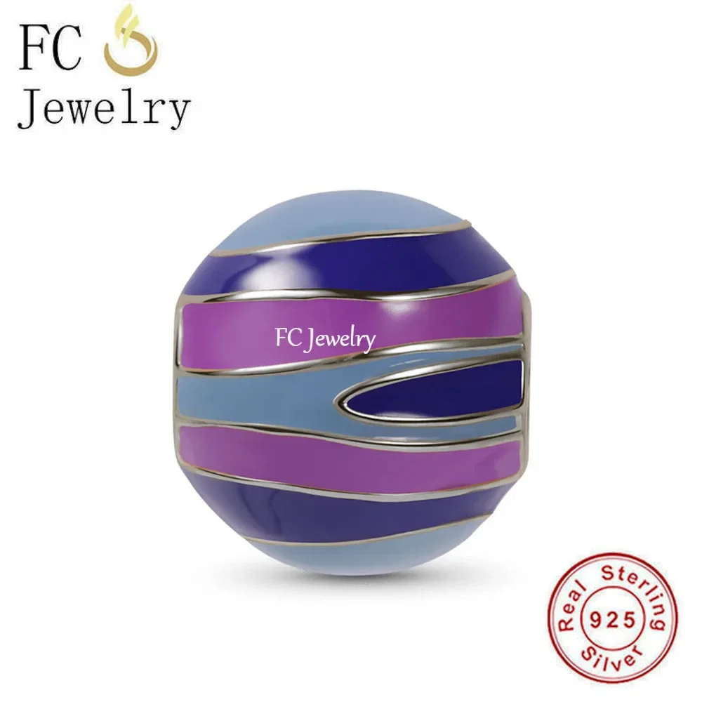 FC Jewelry Fit Original Pan Charms Bracelet 925 Silver Jupiter Mars Mercury Venus Planet Bead For Making Women Berloque 2022