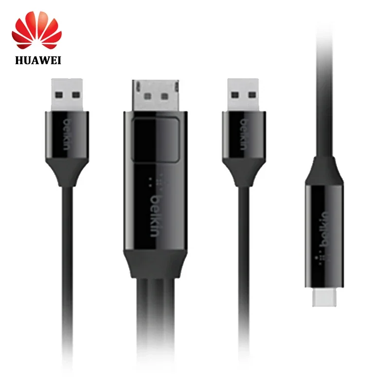 

Belkin VR Charge Sync Computer Cable Adapt HUAWEI VR Glass To Connect With Computer Support DisplayPort high-speed Transmission