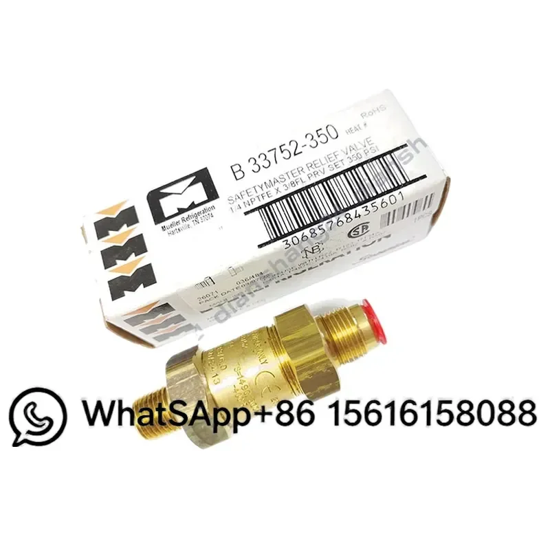 Pressure Relief Valve Safety Valve for Trane AC Host Overhaul Parts Compatible with VAL09068 VAL07407 VAL07408 HVAC