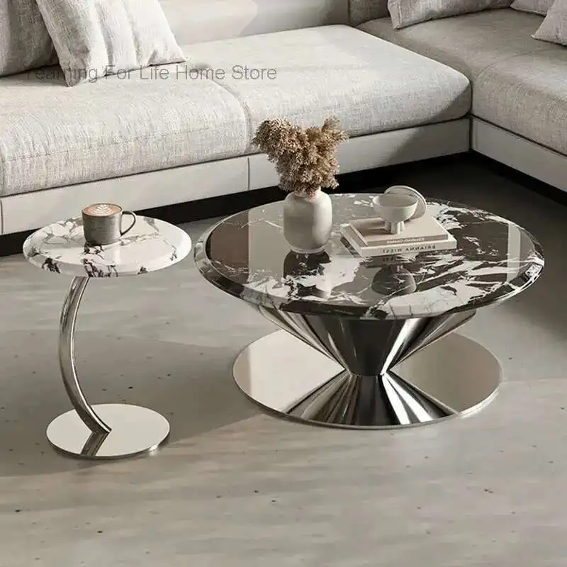 

Modern Luxury Coffee Table Premium Nordic Beauty Storage Coffee Table Trendy Organizer Table Basse De Salon Home Furniture