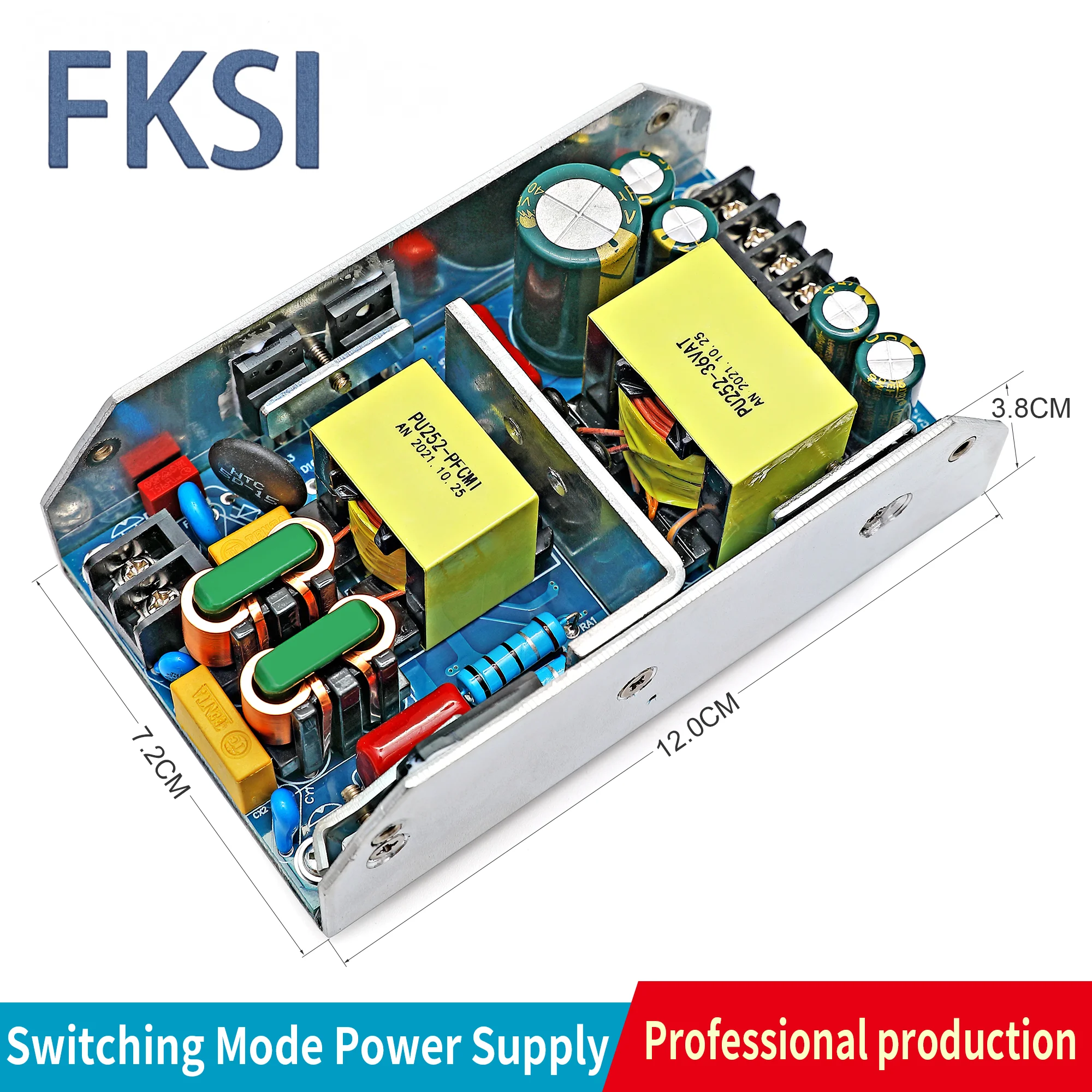 AC-DC 24V10A/36V7A  Precision Buck Converter 240W 252W Buck switch Power Supply Module Bare Board