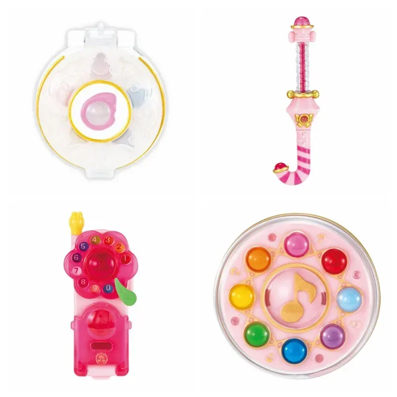 Genuine Gashapon Toys Magical DoReMi Mini Magic Wand Transformer Miniature Model Action Figure Ornaments Toys