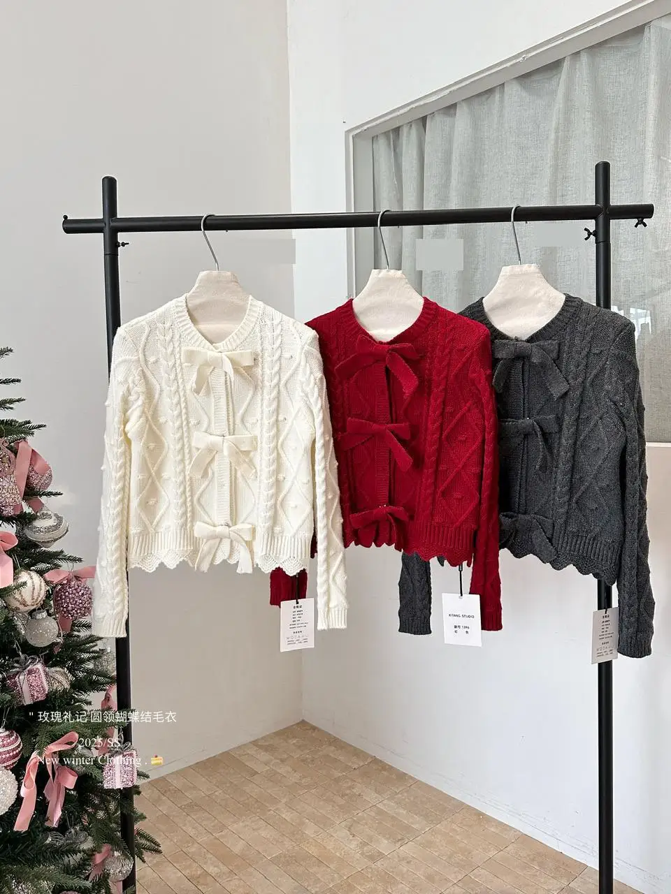 

Женский осенне-зимний однобортный кардиган с круглым вырезом и длинными рукавами, женский элегантный однотонный милый короткий кардиган, топ