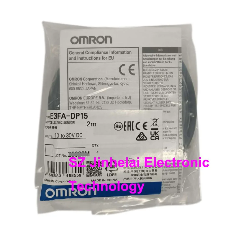 New and Original Omron Photoelectric Switches E3FA-DP11 DP12 DP13 DP14 DP15 DN11 DN12 DN13 DN14 DN15 VN11 RN11 RN12 RP11 RP12 2M - Image 5