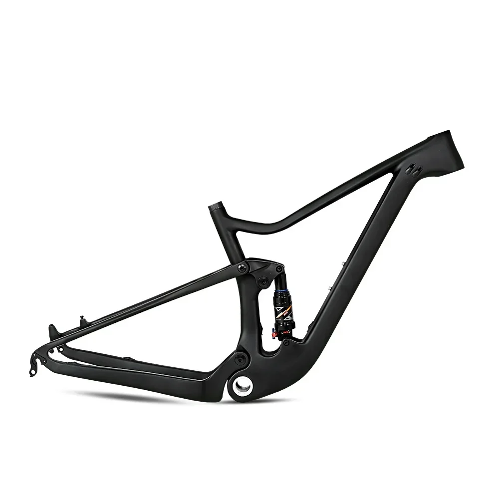 

TWITTER bike frame Factory wholesale mtb carbon frame 29er full suspension carbon fiber mountain bike frame with DNM rear shox