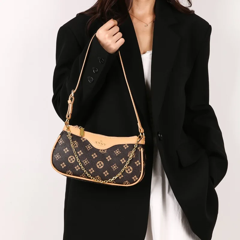 حقيبة كروس فريدة من نوعها راقية للنساء ذات سعة كبيرة من الجلد بتصميم عصري باريس #2