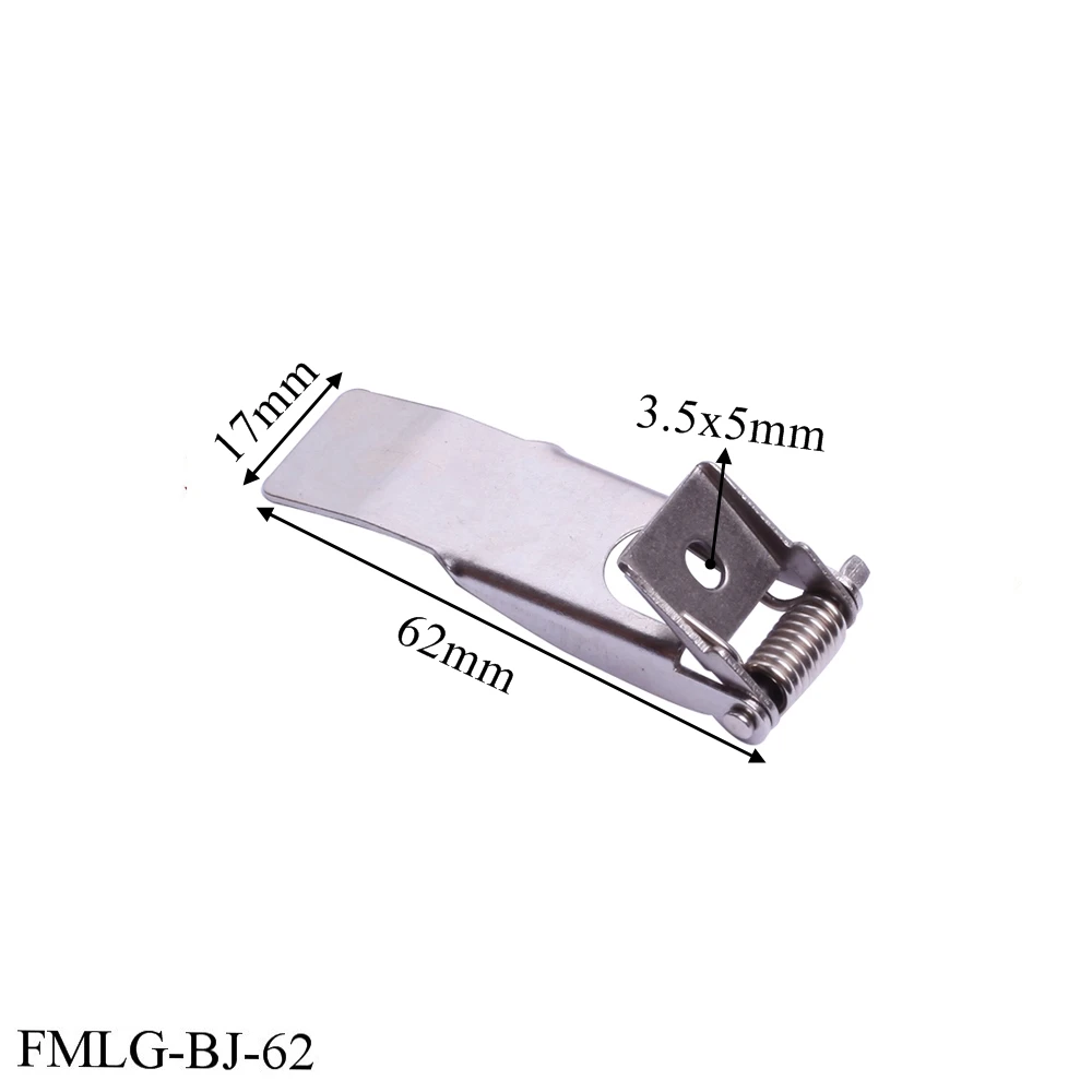 10Pieces/lot led panel lamps fixing spring Clamp downlight fixing spring clips with 60-70mm metal bracket for recessed lights