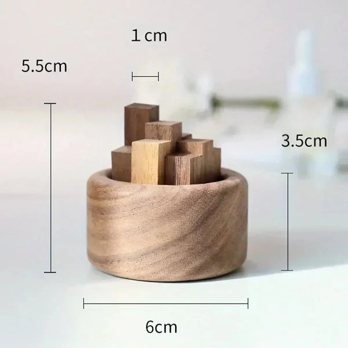 A67T NEW Small Chaidui Essential Oil Fragrance Expander Beech Wood Black Walnut Fragrance Expander Essential Oil Aromatherapy A