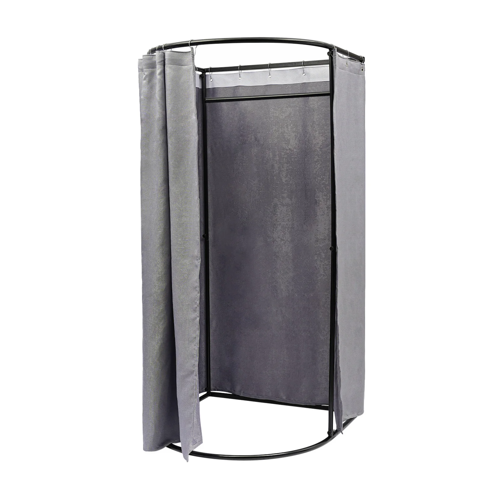 Kledingwinkel Proefruimte, Privacybeschermende kleedkamer, Kleedkamer 100*95*200cm Grijs