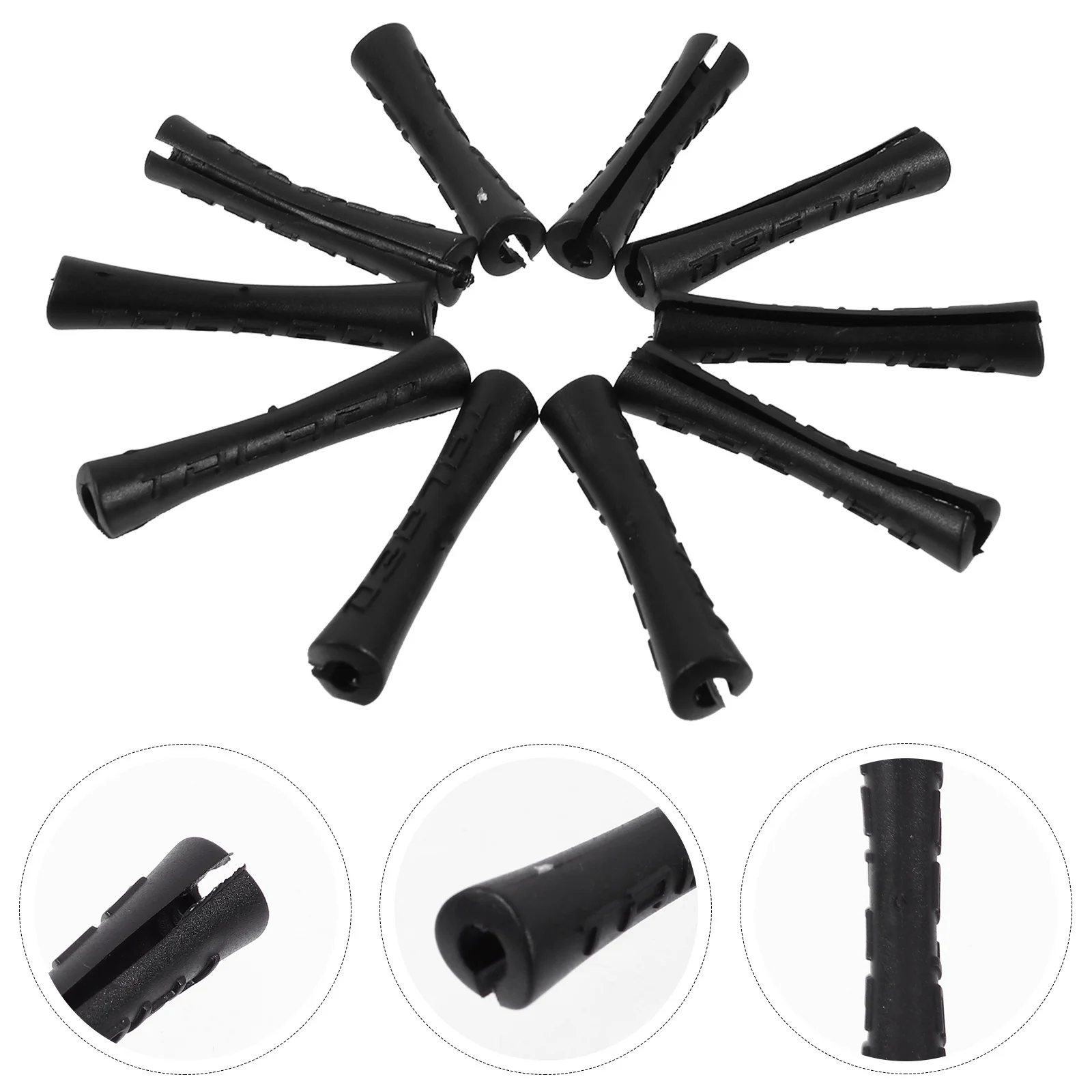 

10Pcs Bike Tube Protective Sleeve Strong Plastic Line Cover for Cable Routing Frame Protector Cycling Gear Bike Line Cover