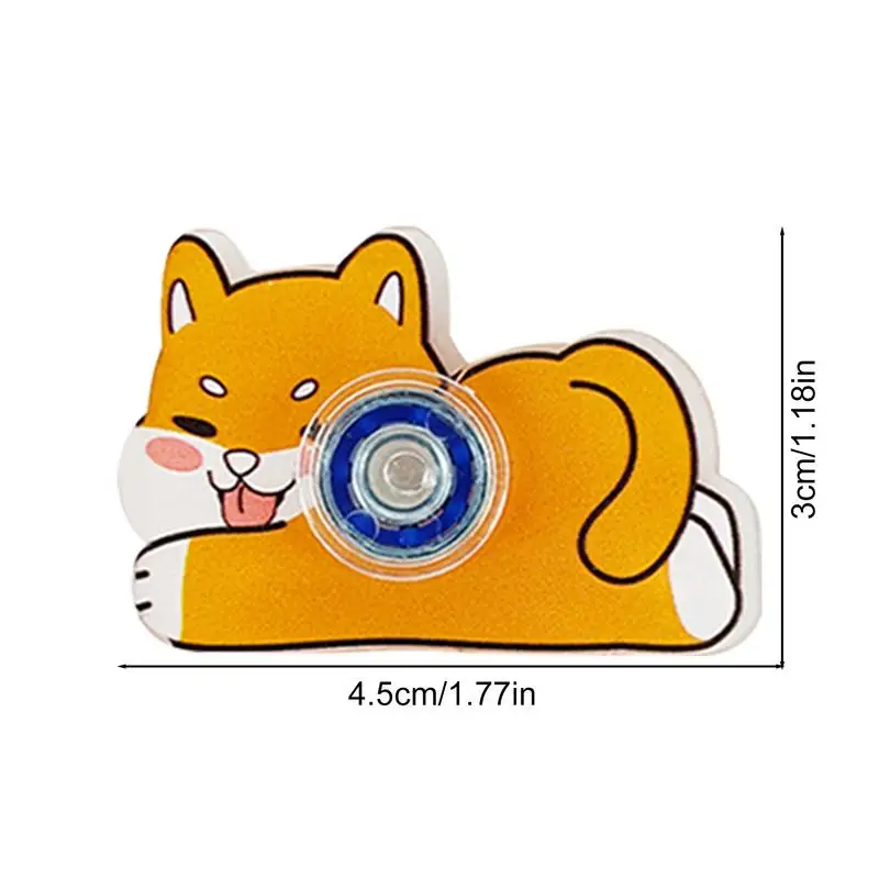 Cute Dog Fingertip Gyro Fidget Sensory Spinners Toys Fidget Sensory Gyro Toys Stress Relief Toys for Parties Favors Classroom