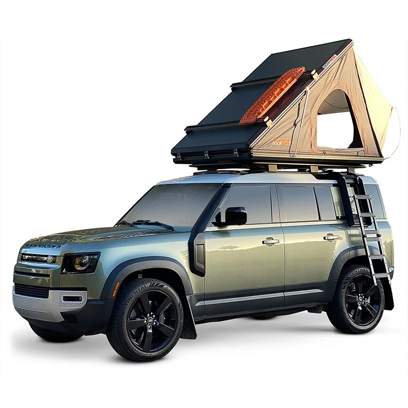 

Triangular folding roof tent, outdoor travel SUV car, hydraulic automatic aluminum alloy car tent