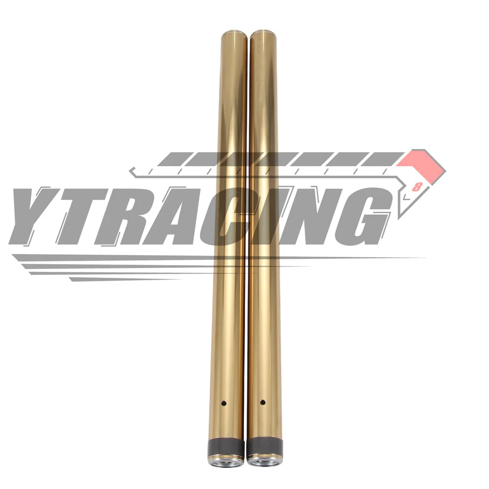 Gold Front Fork Suspension Inner Tubes For HONDA VFR750F Interceptor 1994-1997 41x628mm Shock  Pipes Fork Inner Legs Stand Bars view 3