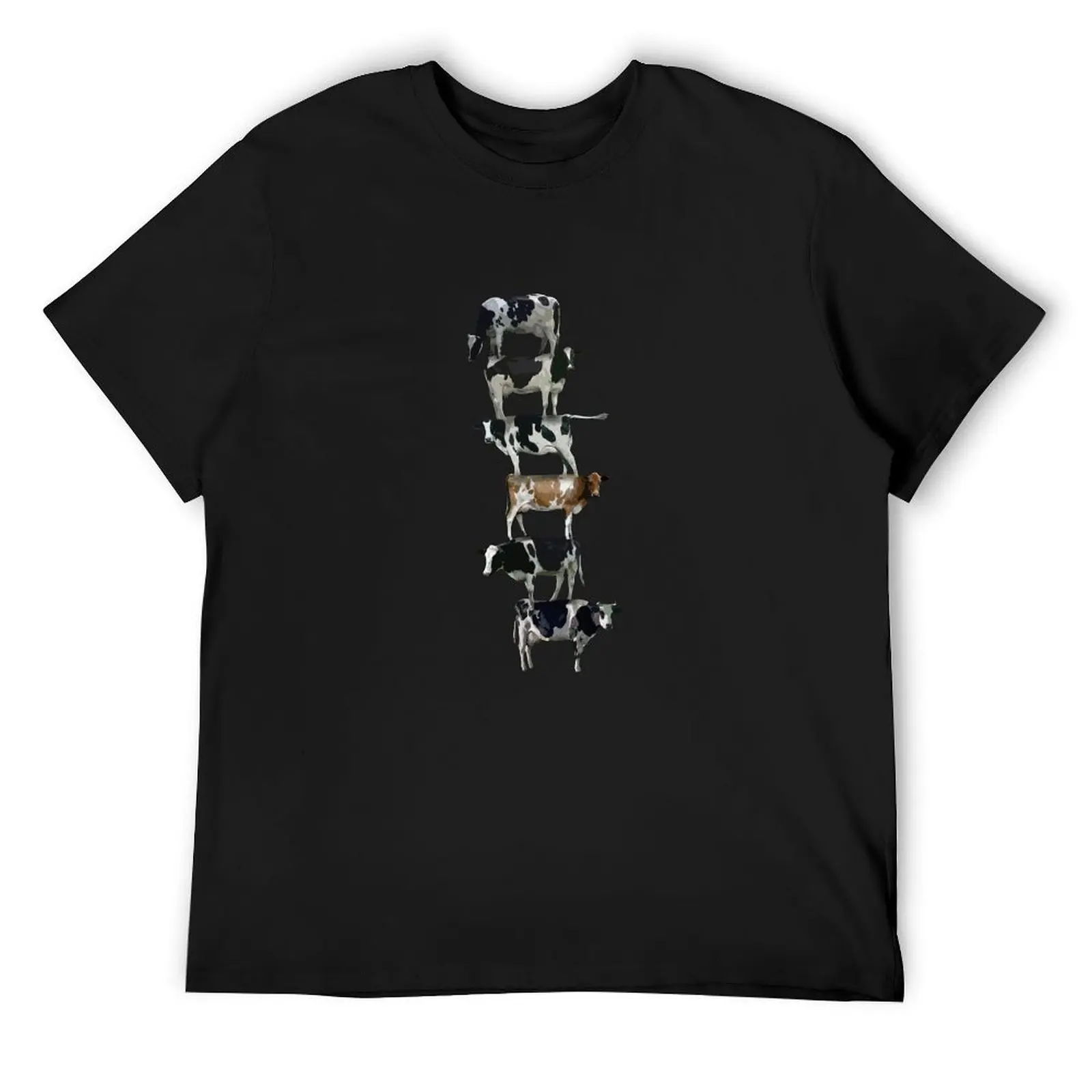 

Cow stack T-Shirt tshirts personalised tops custom shirt tee shirts for men