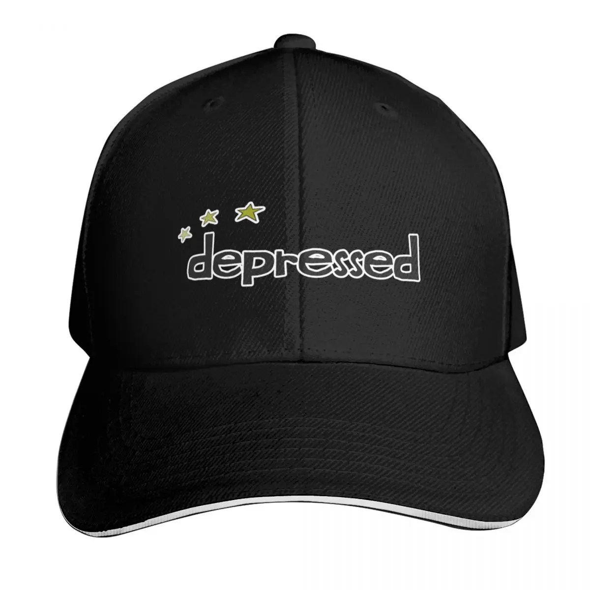 

Neopets - Depressed Baseball Cap hats on offer funny hat Beach golf hat genuine Caps Women Men's