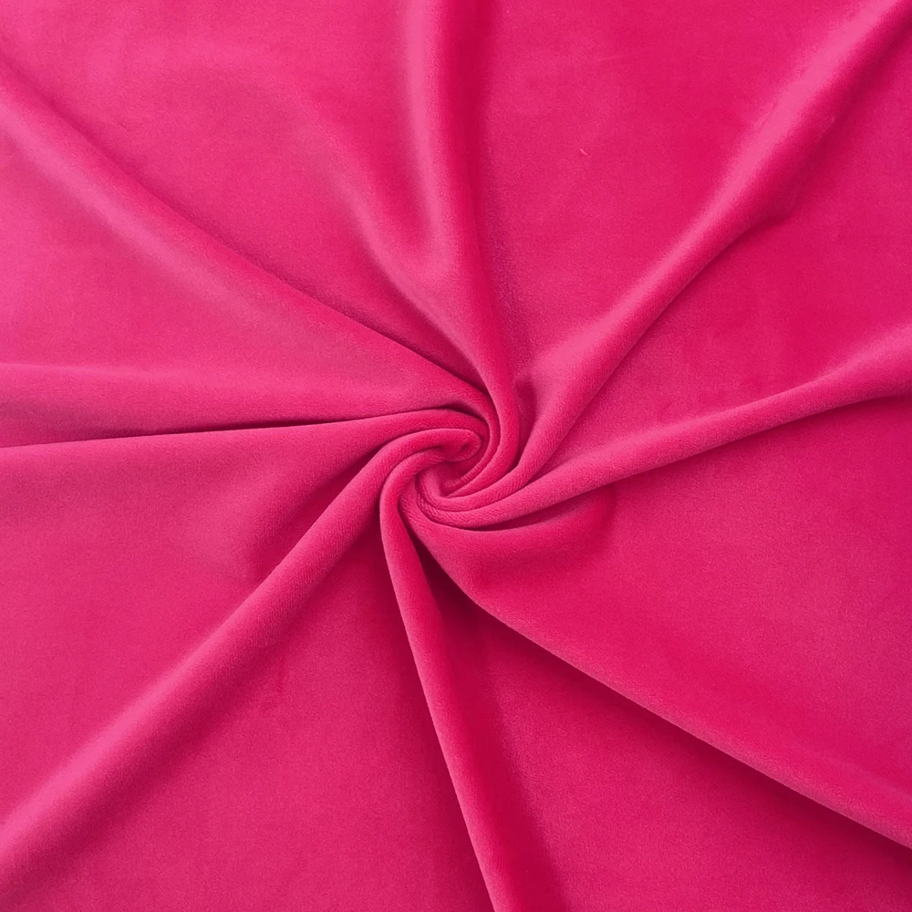 Stretch Plush Fabric, 40 Colors for DIY Sewing
