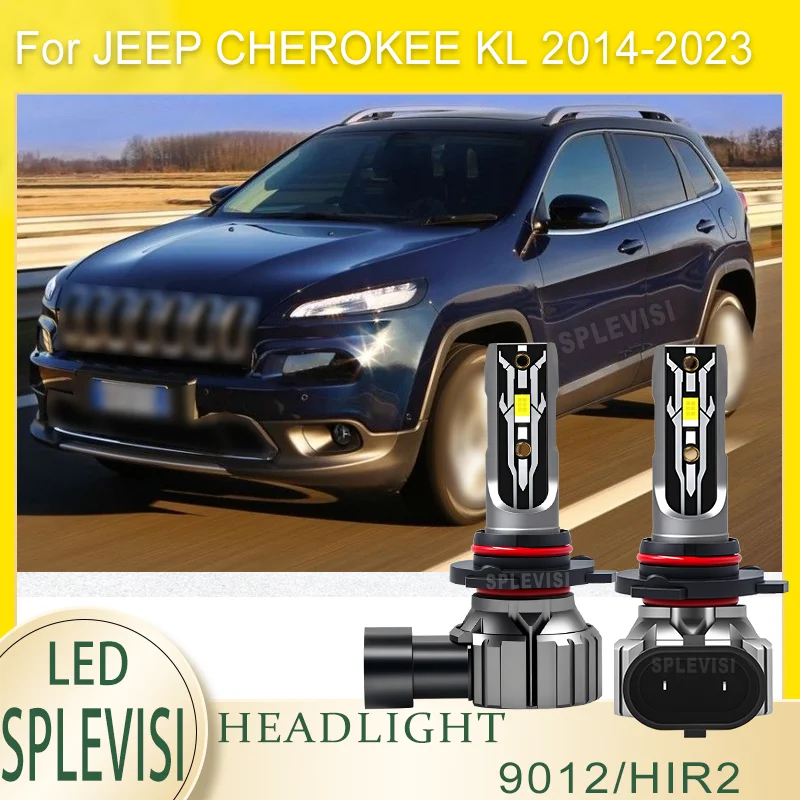 

Instant Start Waterproof High Lumen 9012 LED Headlight For JEEP CHEROKEE KL 2014 2015 2016 2017 2018 2019 2020 2021 2022 2023