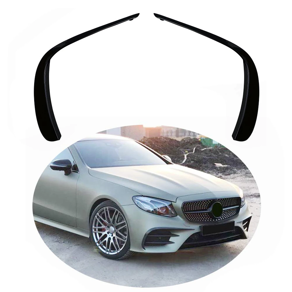 ABS製の装飾的な黒のフォグランプ,フロントバンパースポイラー,メルセデスベンツeクラスw213,e260,e300,e53,2021