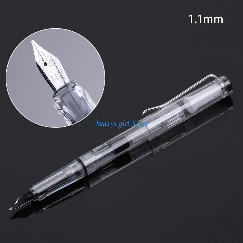 

C7AB Duckbill Gothic Parallel Fountain Pen Office Nice Pens Handwriting Tool for Beginners Learning Writing Present