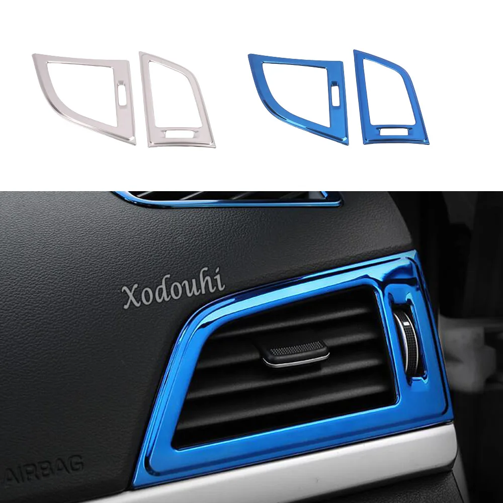 For Hyundai Elantra Avante 2016 2017 2018 2019 2020 Car Cover Stick Light Warning Caution Inner Outlet Vent Conditioning Trim