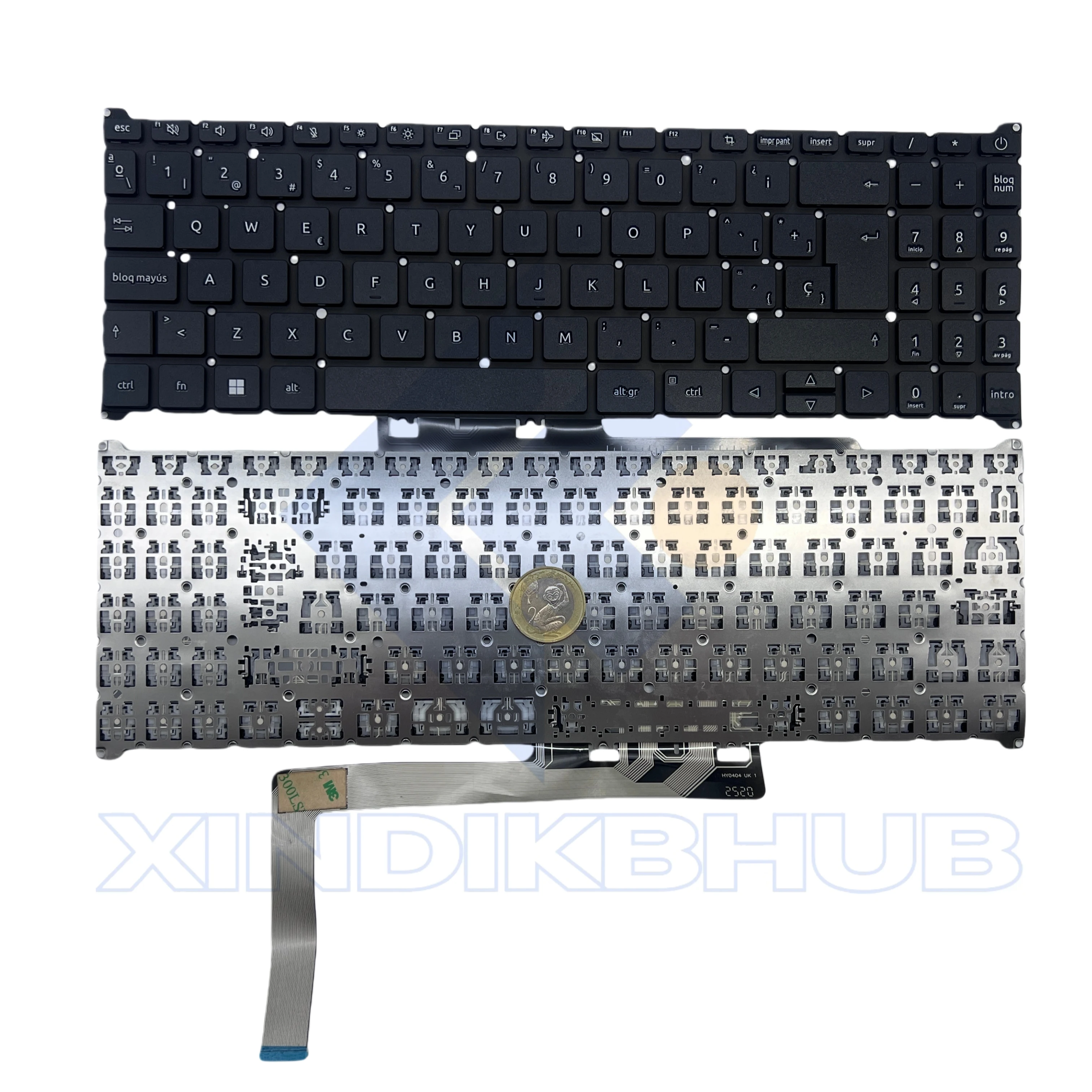N22Q3 Spanish/Latin/FR Keyboard For Acer Aspire 3 A315-510P N23H4