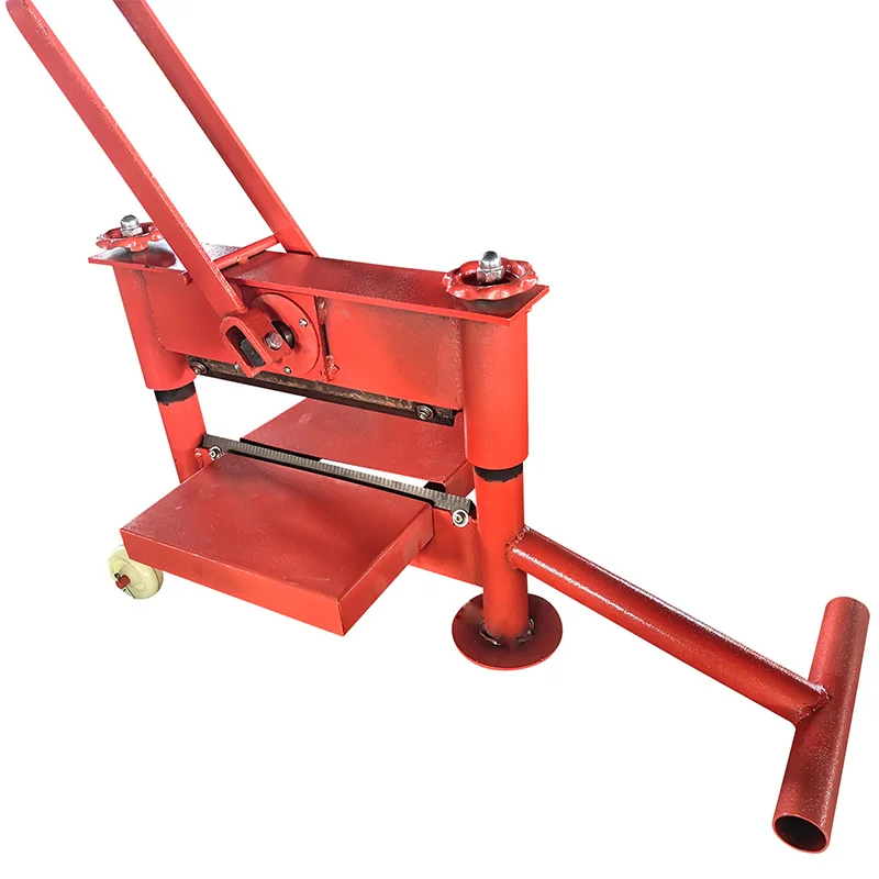 Thickened permeable brick cutting machine Sidewalk brick permeable brick Manual brick cutting machine