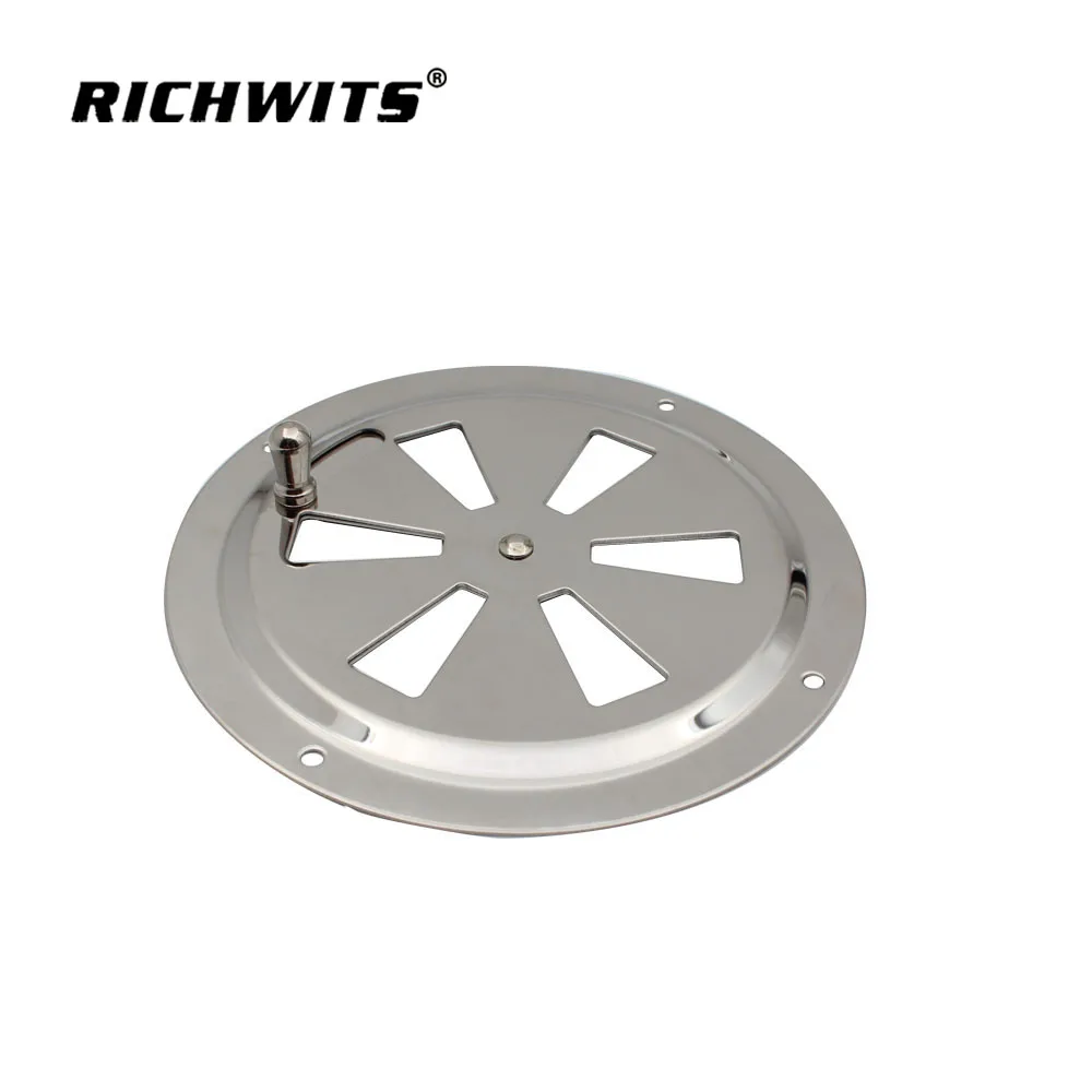 316 stainless steel ventilation sheet, circular opening and closing ventilation panel, yacht house Auto Parts