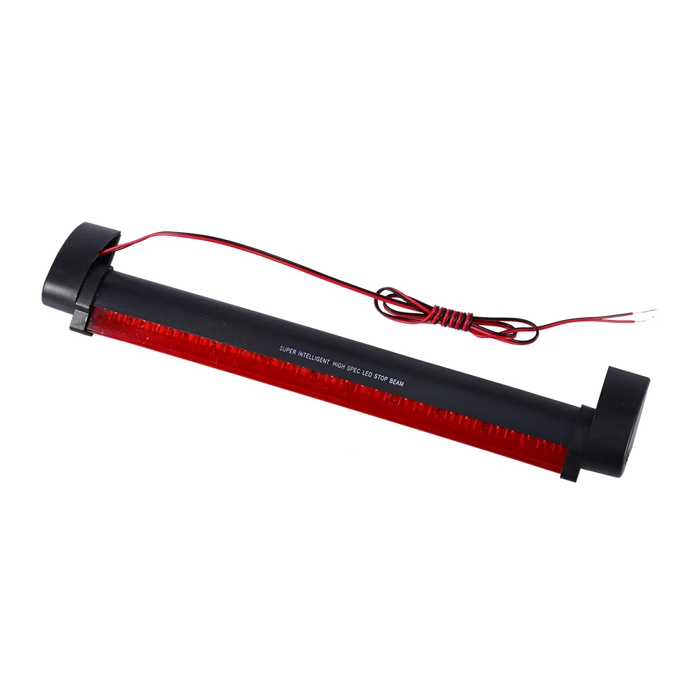 Universal 32 LED Brake Light Third 3RD Brake Light  32 LED Red Car High Mount Third Brake Stop Tail Light Warning Lamp 12V