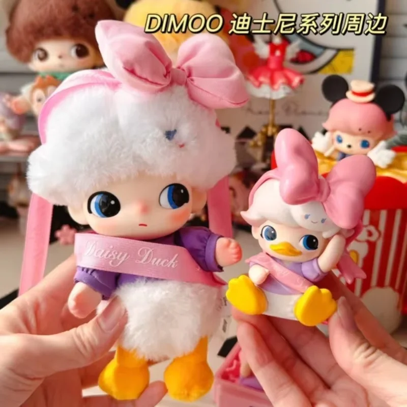 

Hot Genuine Dimoo World X Disney Series Blind Box Vinyl Mickey Collection Of Trendy Toys Ornaments Keychain Child Birthday Gifts
