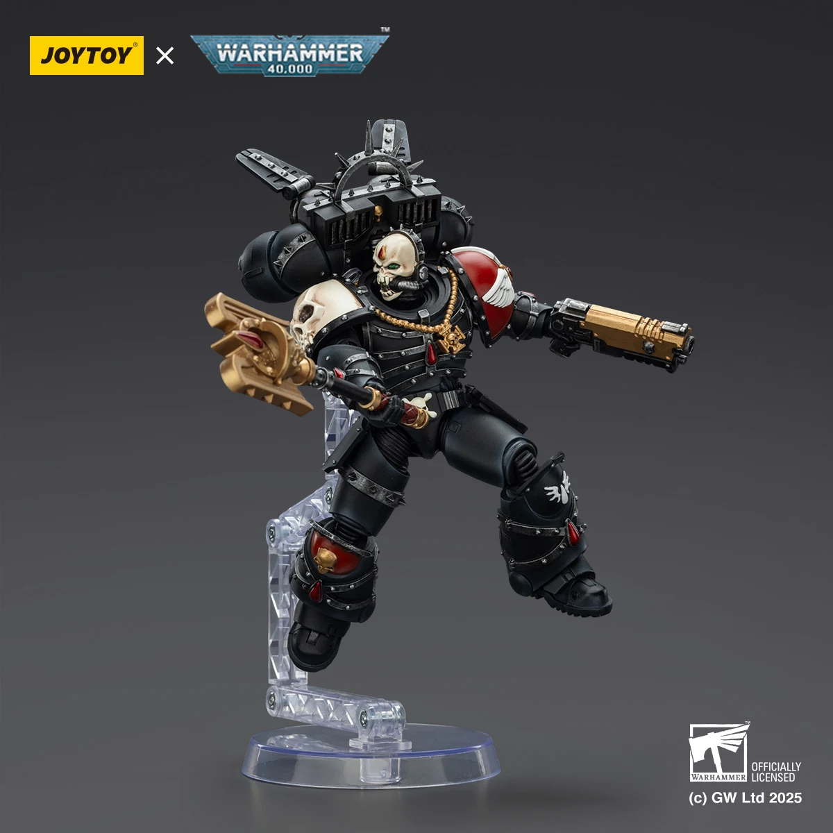JOYTOY ウォーハンマー40K 1/18 ブラッドエンジェルズ レマーテス アクションフィギュア モデル玩具 コレクターズエディション フィギュア ジャンプパック付き