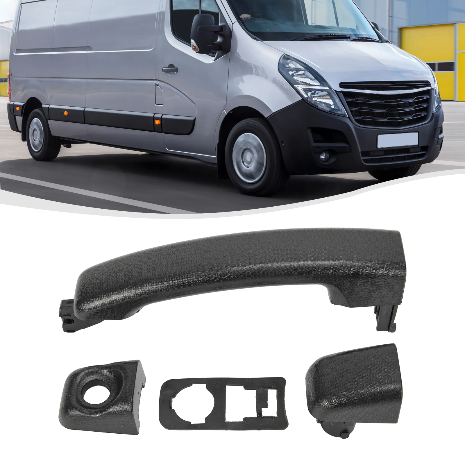 Sliding Door Handle For Renault Master MK3 For Vauxhall Movano For Nissan NV400 2010-2016 Exterior Replacement 806073022R