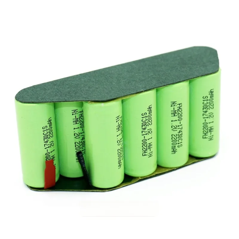 FH2200-17430C1S 12V 2200mAh Ni-MH Rechargeable Batteries for Engineering Measurement Instruments and Instruments