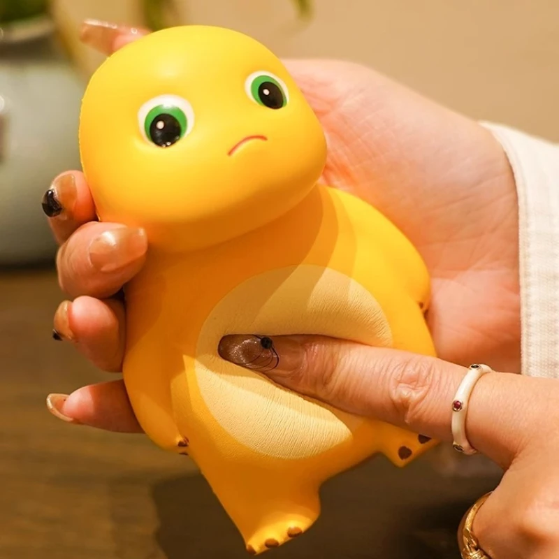 Dragón de leche torcido desgarrado, pellizco, feliz, juguete de rebote lento, herramienta para aliviar el estrés, muñeca para aliviar el estrés, superventas