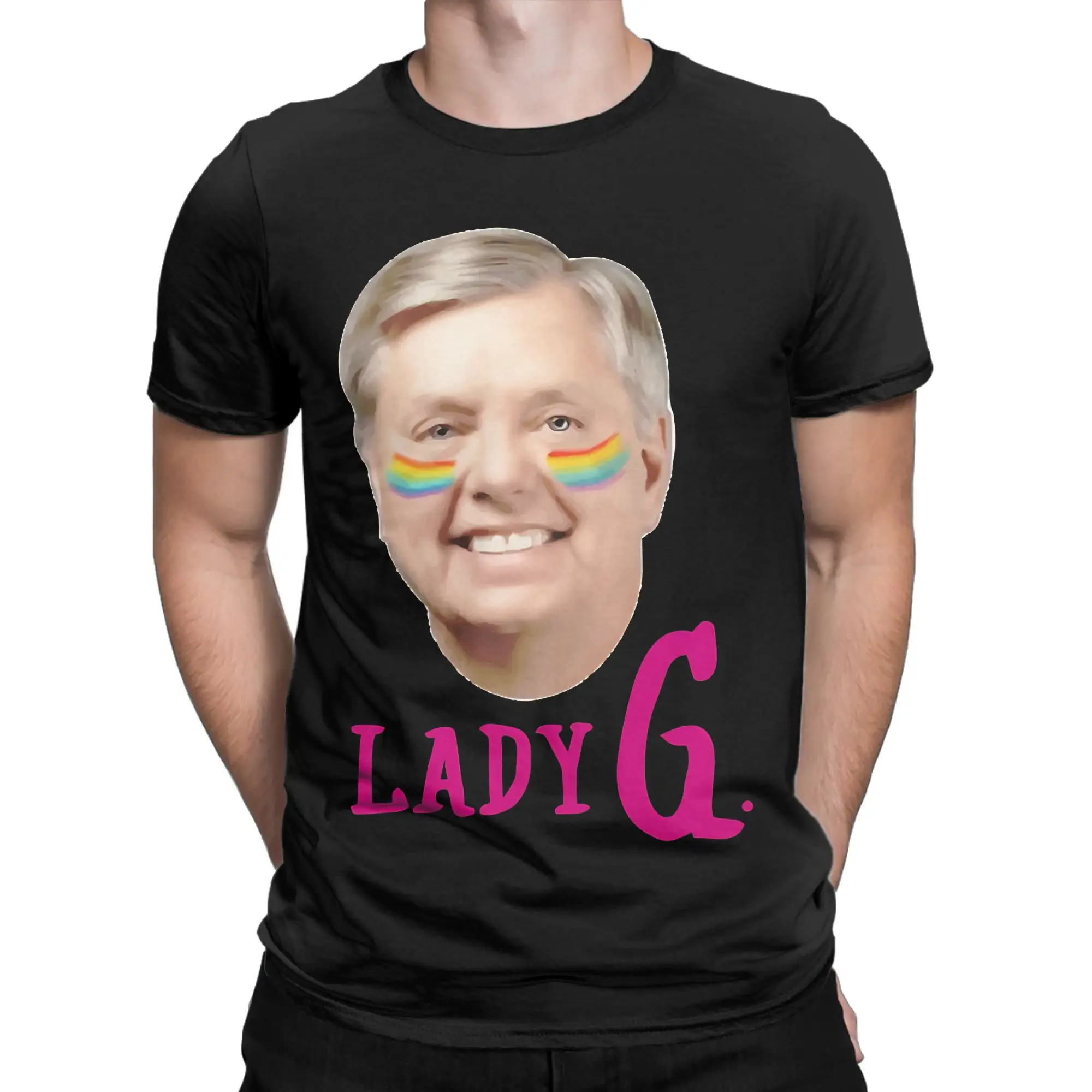 Couple T-Shirt Lindsey Graham T Shirts Leisure  Summer Tee Shirt Aesthetic Cotton Tops Gift Idea