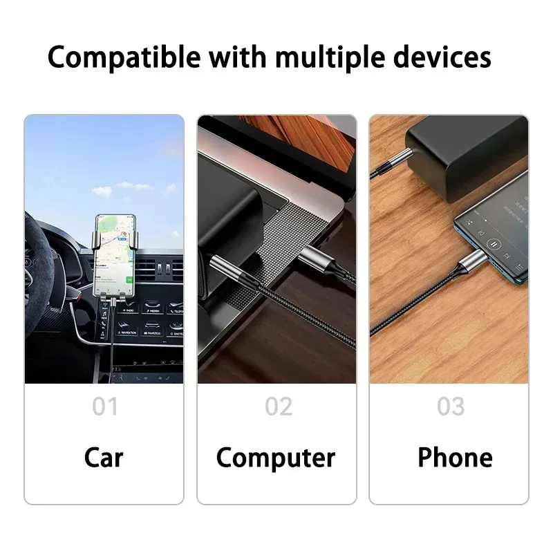 Рисунок 6 - Аудиокабель AUX Type-C USB C на разъем 3