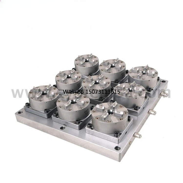 A-ONE Fixture Pneumatic 9-center Lathe Chuck for Okuma CNC Machining 3A-100927