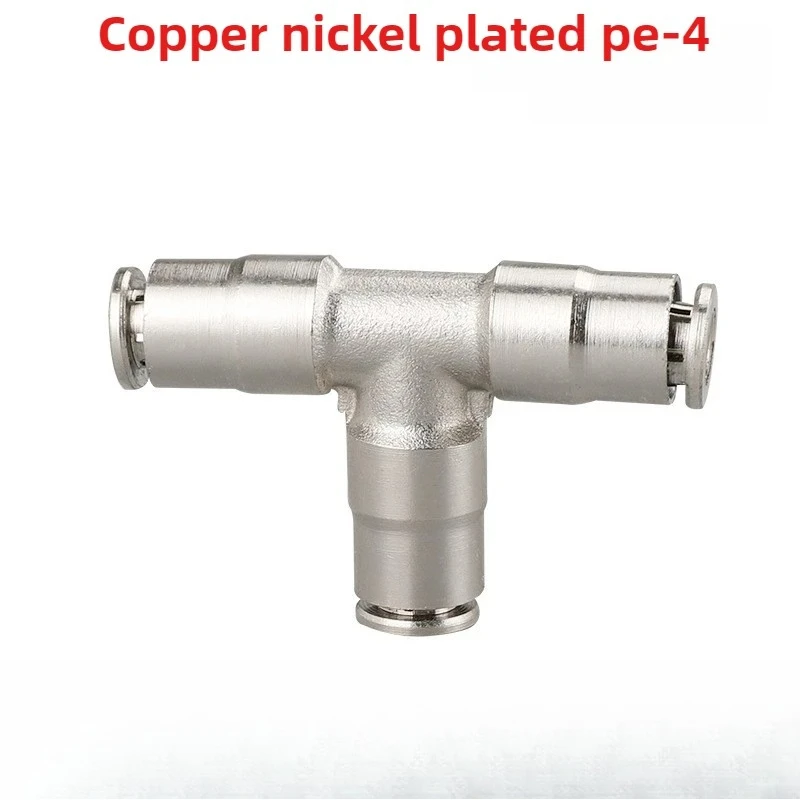 Acoplador de ar pu resistente à corrosão, conector push-in de 8-12mm, encaixe pneumático industrial para sistemas de automação e máquinas