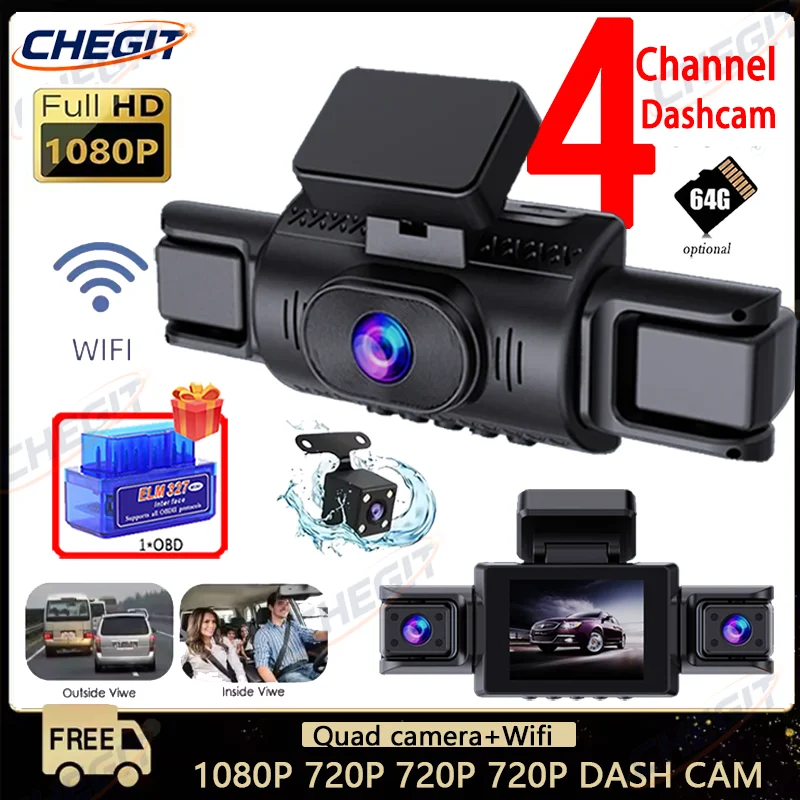 1080P Full Hd 4 Cha…