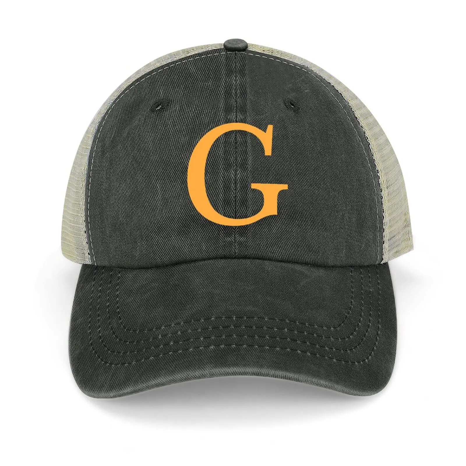 

Letter G - Orange Color Baseball Cap beach hat sun hat Trucker Cap party Hat Women's Hats Men's