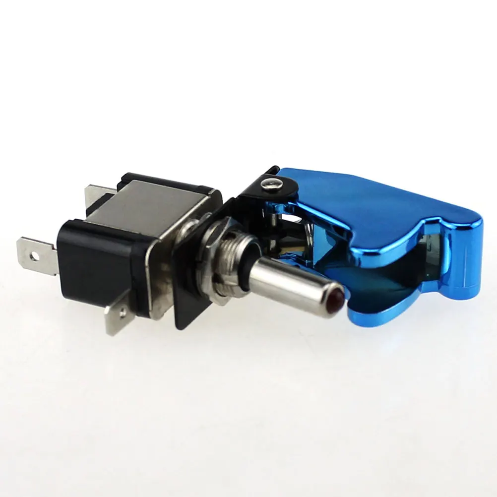 

12V Red Small Toggle Switch for Car Marine Racing RV Yacht Ship Truck Heavy Duty Auto Electrical Part Replacement Stable