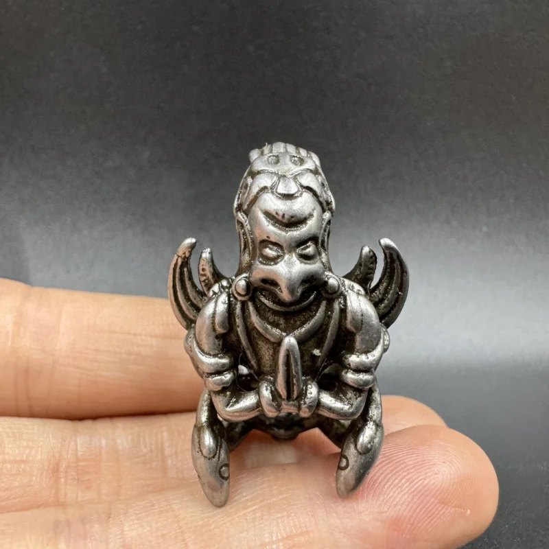 Antique Miscellaneous Collection Antique Iron Carving Dapeng Bird Pendant Pendant