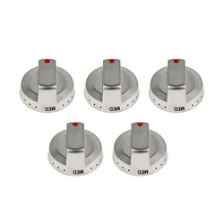 5 Pcs Stove Knobs DG94-03500A/Z Fit for Samsung Stove Knob Replacement Compatible with NX60T8111SS NX60T8311SS NX60T8711SS/AA